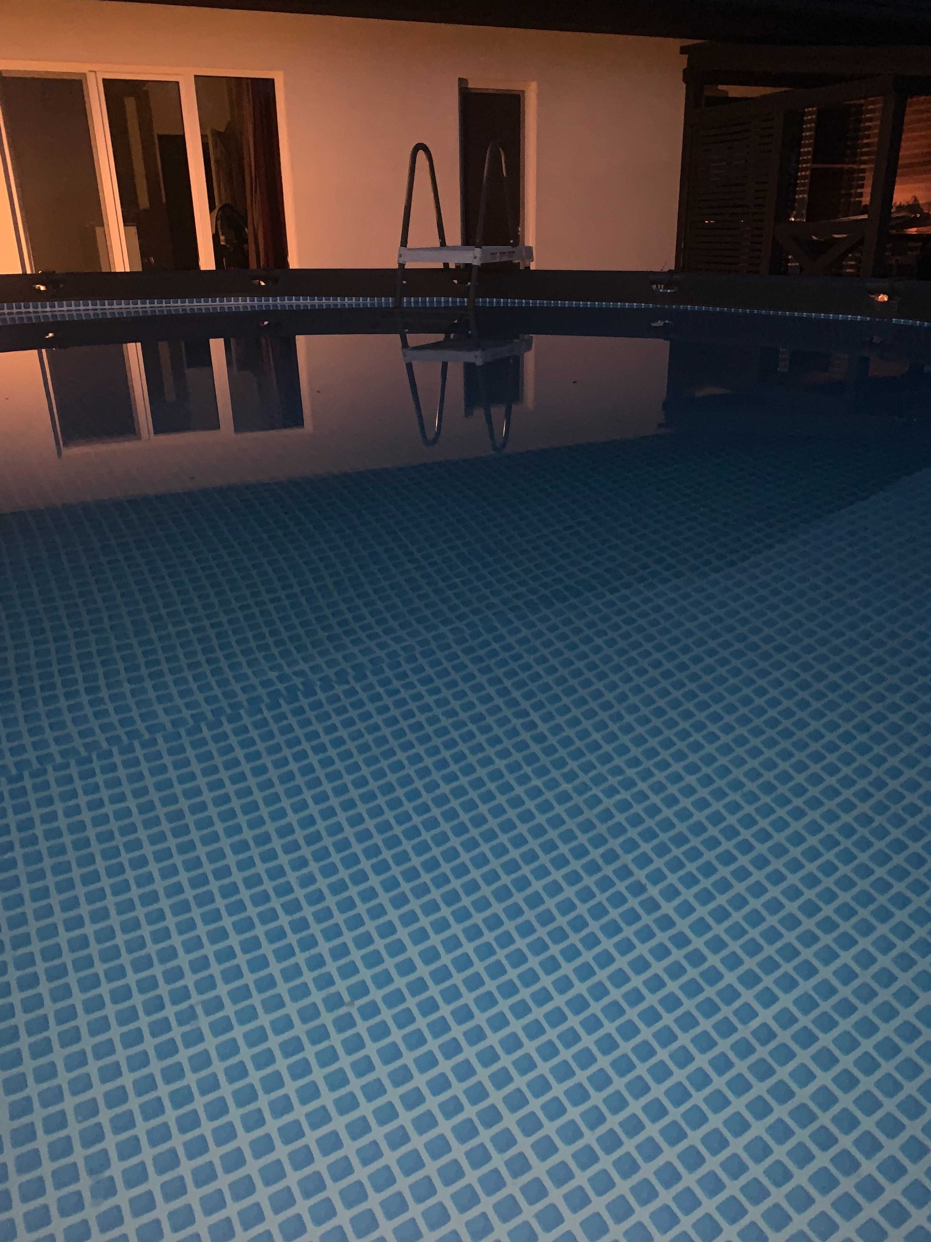 Basen stelażowy 488x122 INTEX 26326 z pompą piaskową i akcesoriami