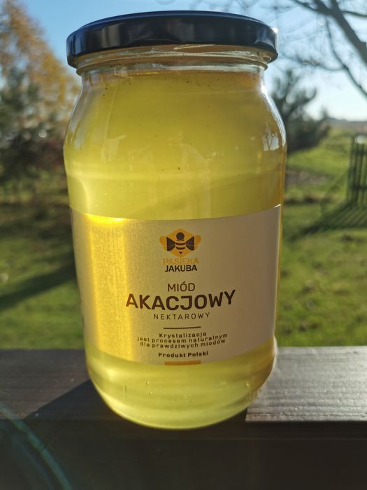 Miód Akacjowy 1200g