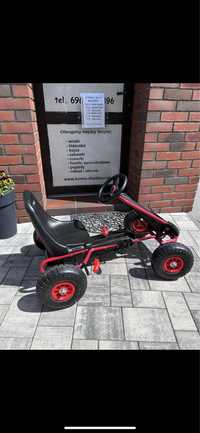 Gokart czerwony duży