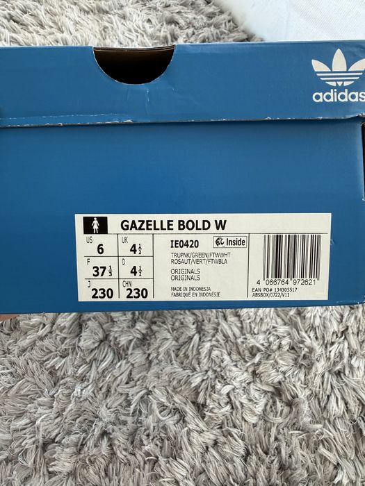 Sapatilhas adidas Gazelle Bold Woman