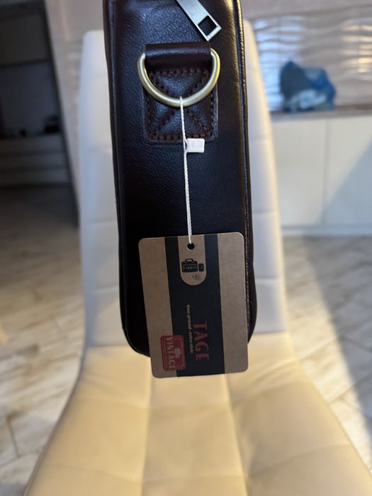 Чоловічий портфель сумка шкіряний Vintage