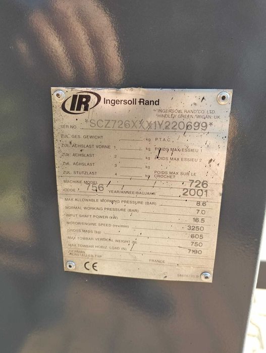 Kompresor ingresor rand 2.6 m