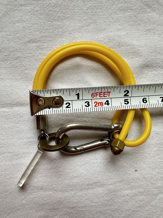 Industrialna bransoletka z włoskiego kauczuku marki DetoxDesign