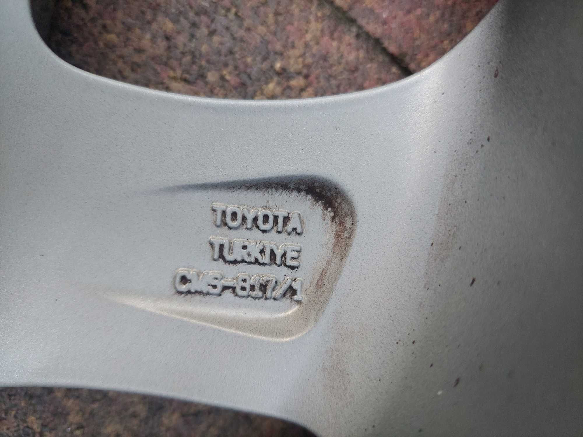 Toyota Yaris III Koła alu 15 oryginał + czujniki