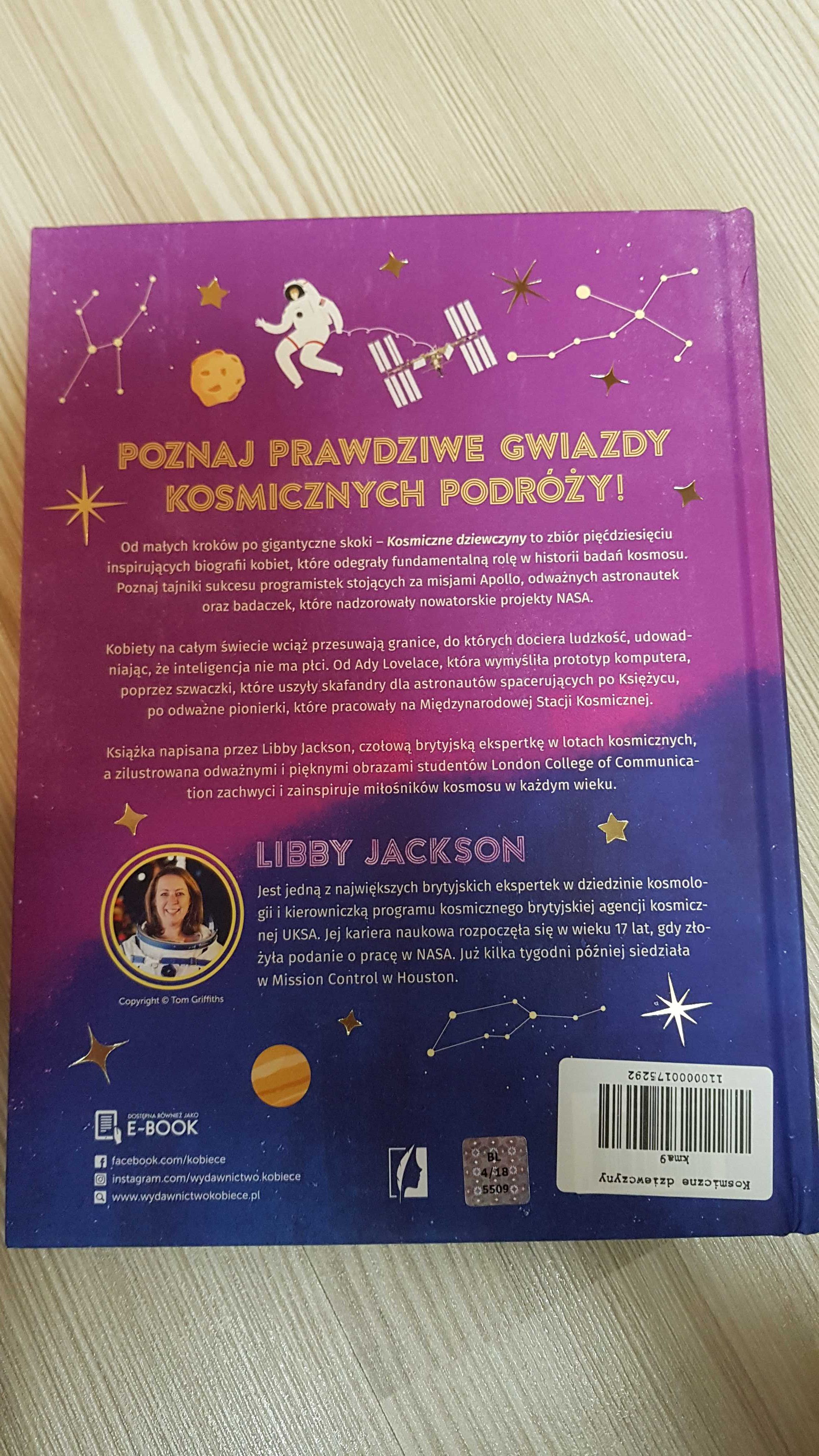 Kosmiczne dziewczyny Libby Jackson_książka_NOWA