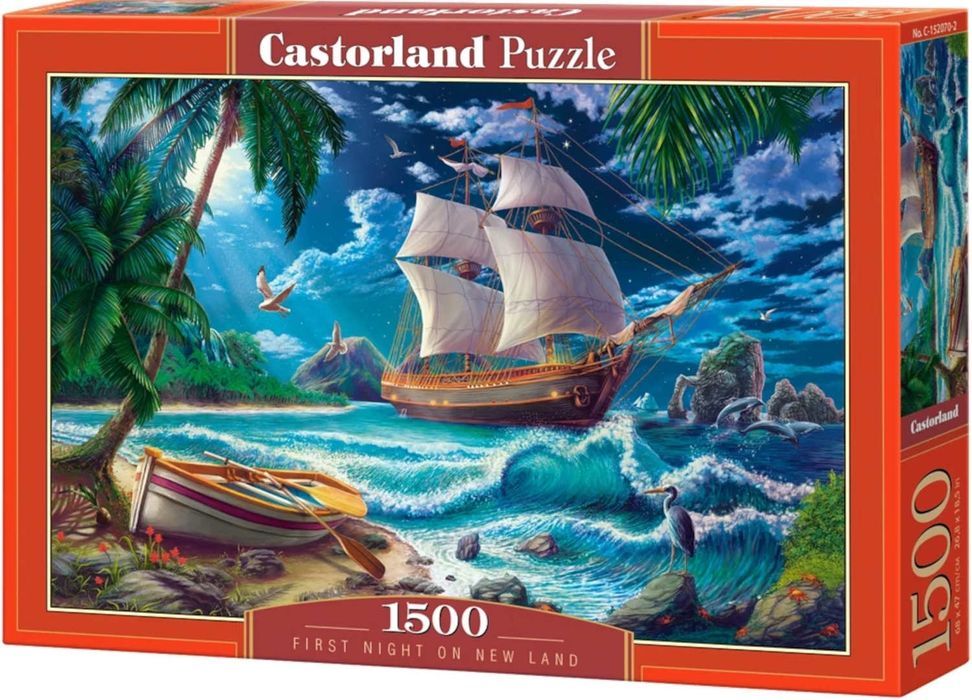 Puzzle 1500 el. Pierwsza Noc na Nowym Lądzie