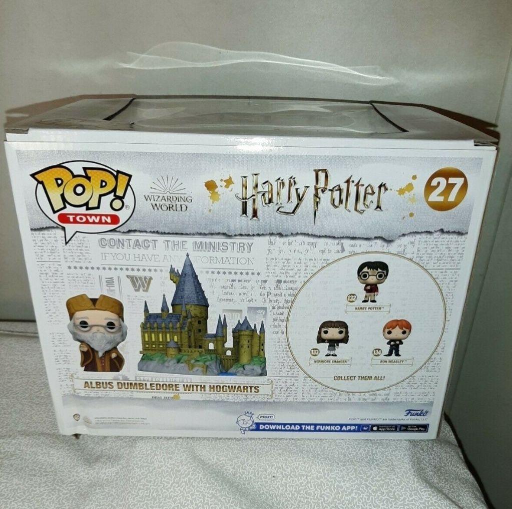 Harry Potter Town: Dumbledore com Hogwarts 27 Funko Pop Town