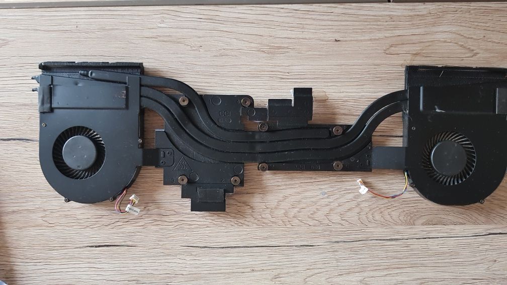 Dell Alienware 17 R2 R3 chłodzenie
