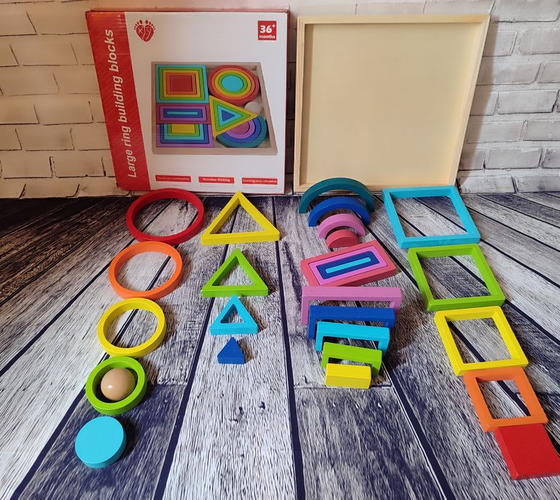 НОВИЙ набір фірми Debitoys Сортер Монтессорі  ФОРМИ