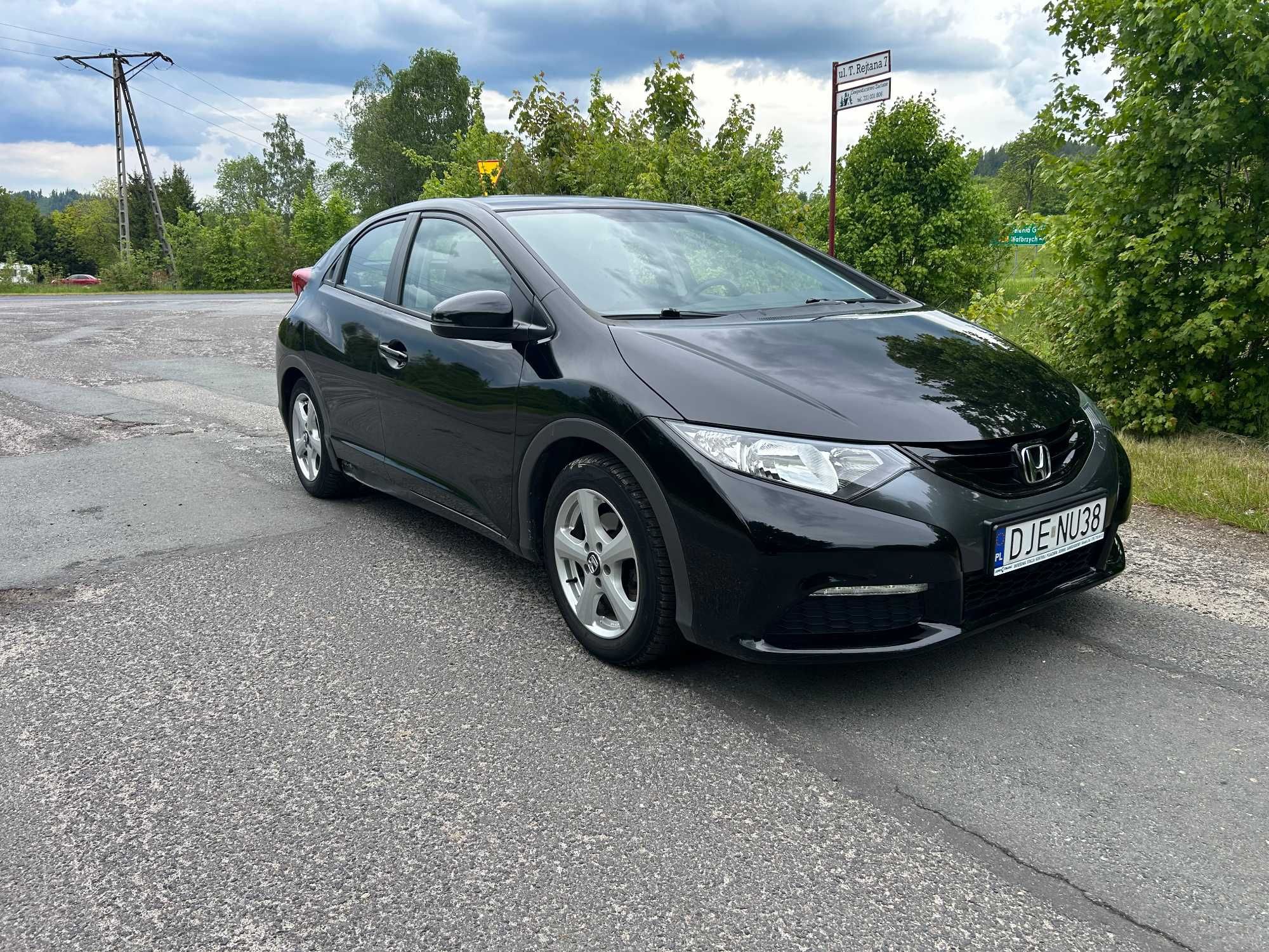 Honda Civic 9 sprowadzona 2012 rok , 1,4 benzyna, niski przebieg