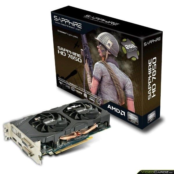 Sapphire hd7850 2gb Gddr5