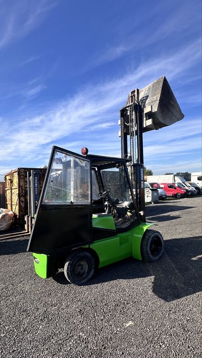 Wózek widłowy Clark CDP 35 bliźniak + koleba