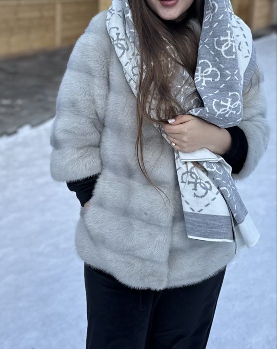 Шуба норкова автоледі