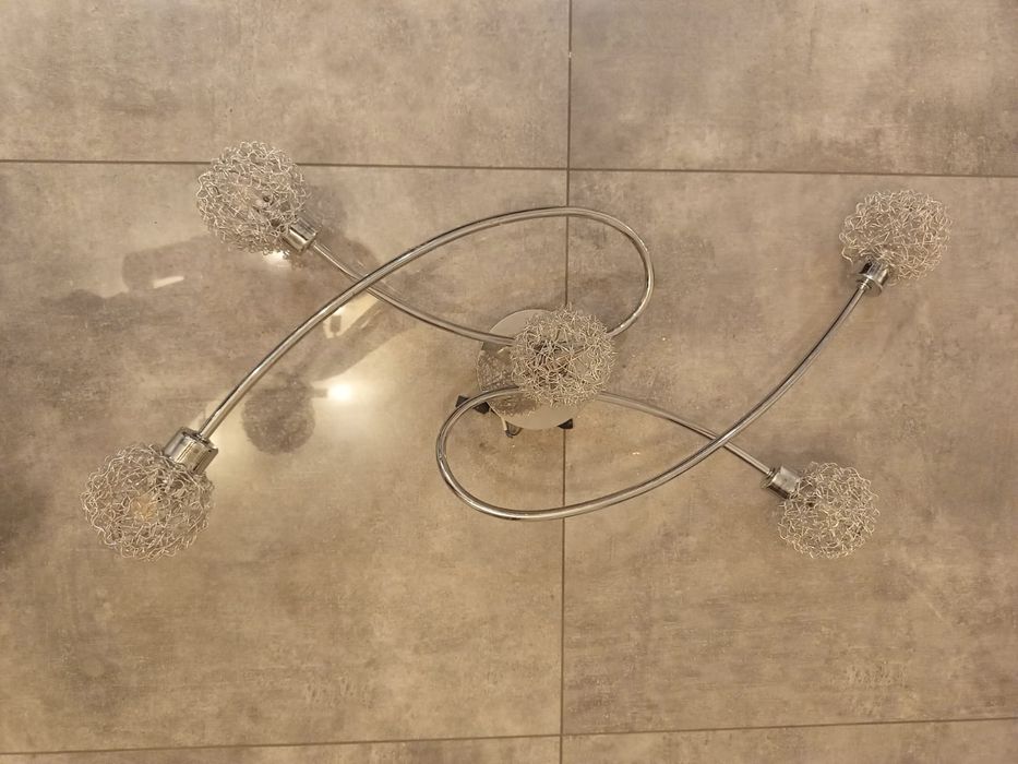 Komplet dwóch lamp sufitowych