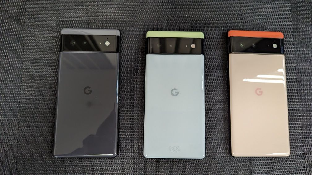 Google Pixel 6 8/128 Stormy Black,Sorta Seofam,Kinda Koral Neverlock