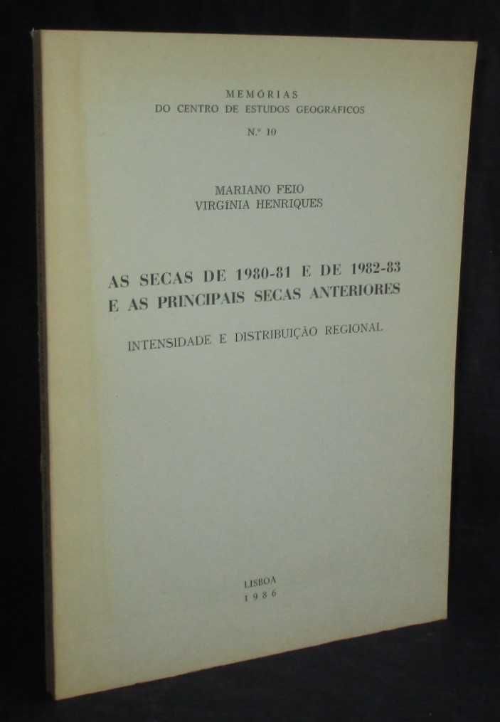 Livro As Secas de 1980 a 81 e de 1982 a 83 principais secas anteriores