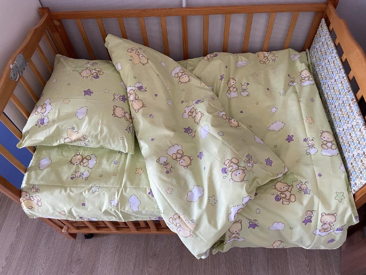 Комплект в дитяче ліжечко дитяча постільна білизна