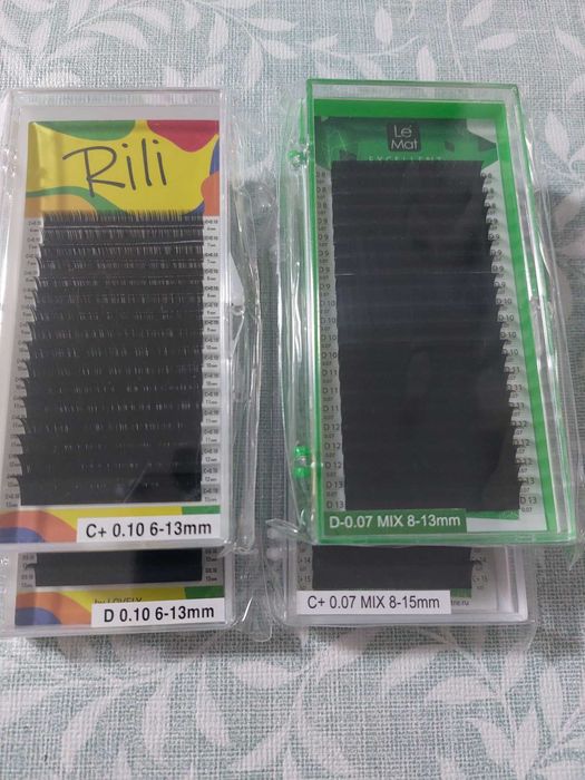 Materiais para extensões de pestanas