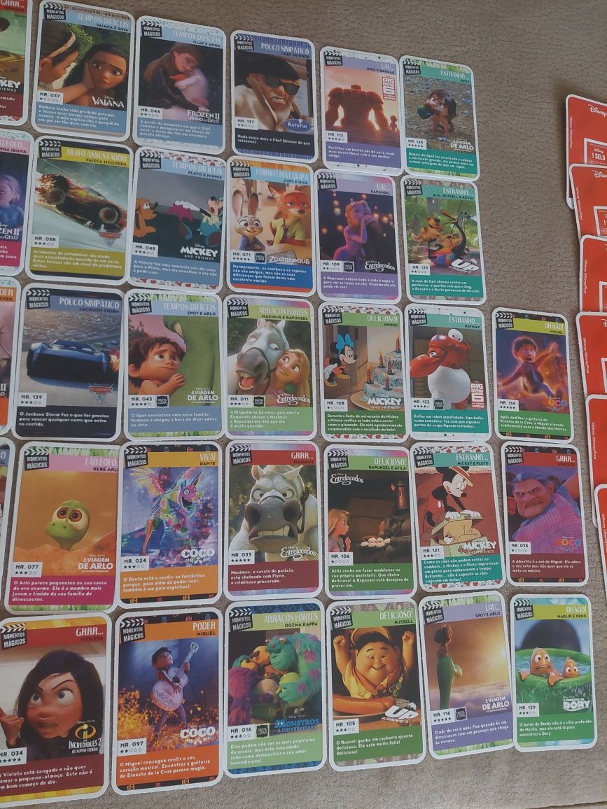 Cartas momentos mágicos Auchan