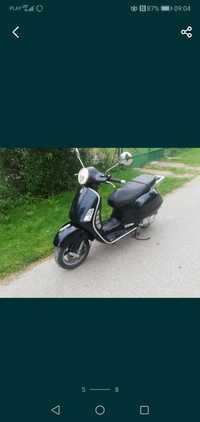 Vespa GT 200 dokumenty rama czesci