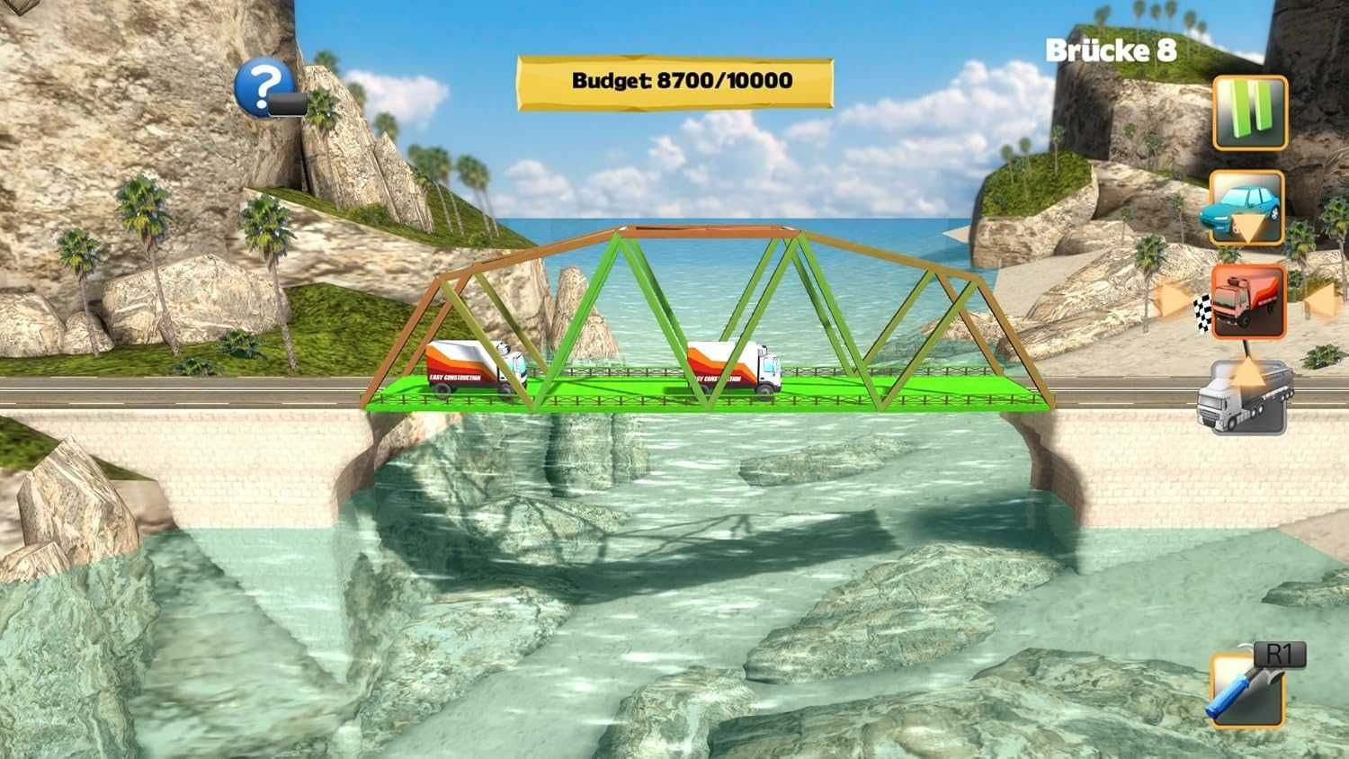 Bridge Constructor PS4 / PS5 - buduj mosty, strategia