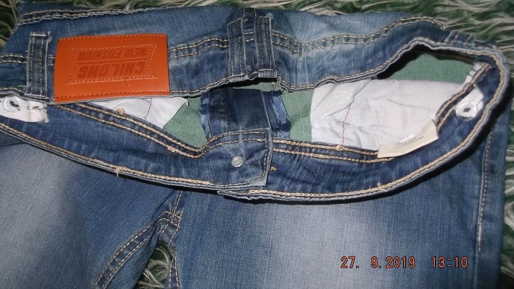 spodnie chłopięce dżinsowe r. 158 / 164