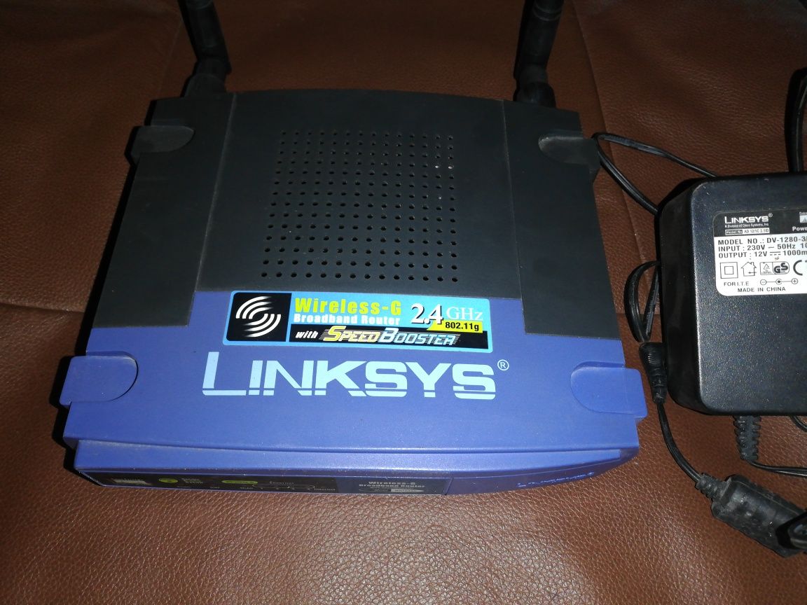 Legendarny Linksys Cisco WRT54GS v4.0