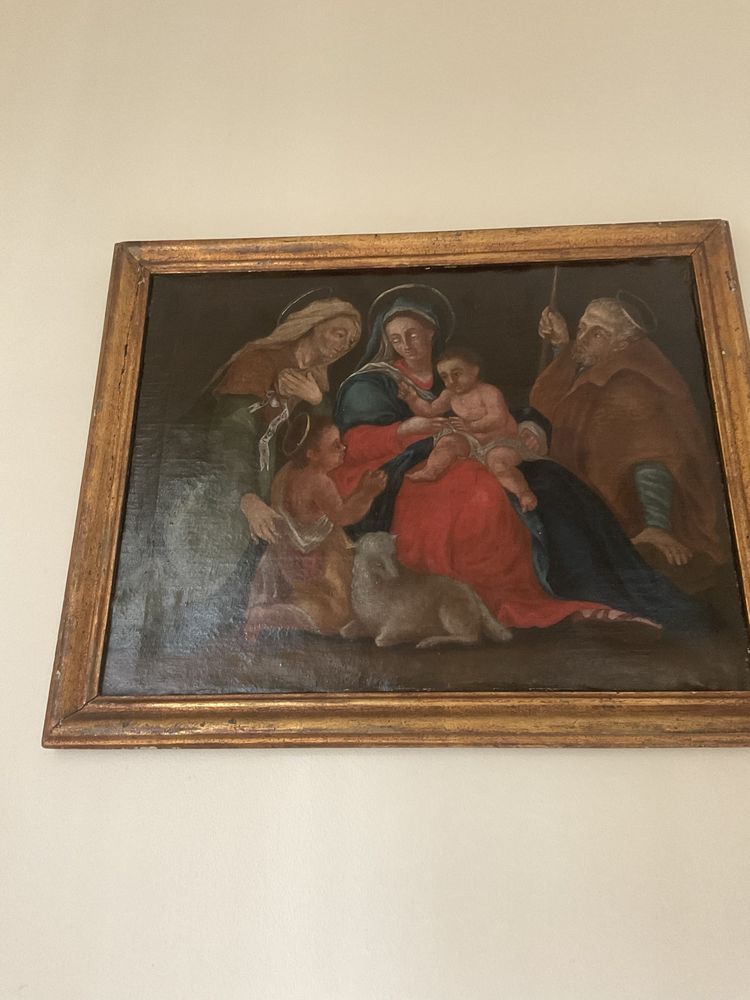 Pintura oleo arte sacra