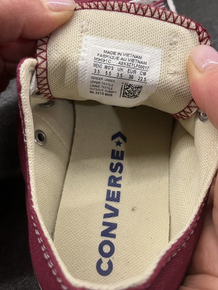 Кеди жіночі же Converse
