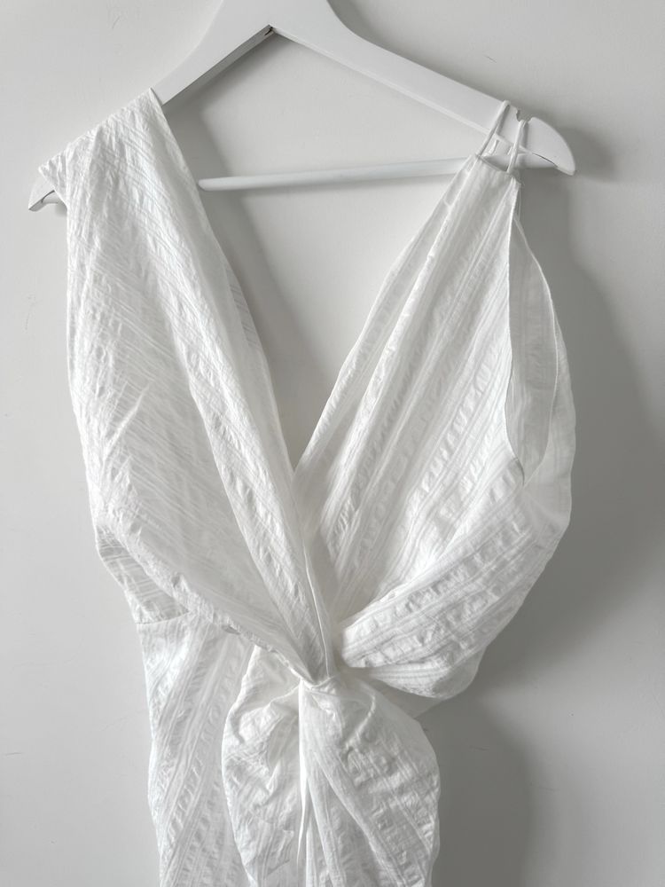ZARA letnia sukienka midi