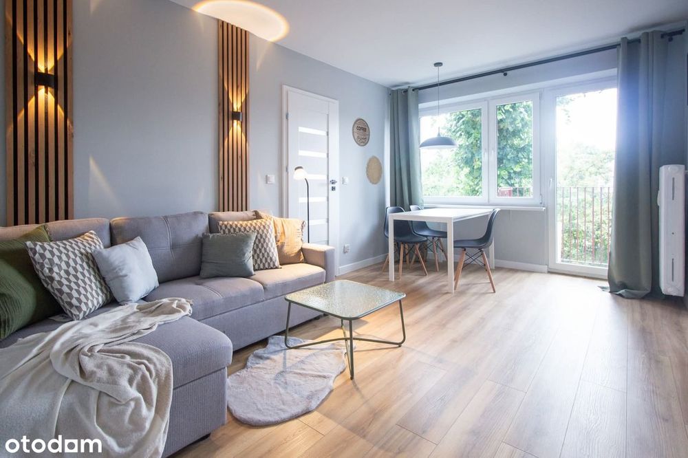 3 pok. z balkonem na Widoku po generalnym remoncie z oddzielną kuchnią