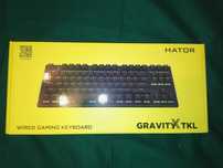 Клавиатура Hator Gravity X TKL Orange USB Black. Новая.