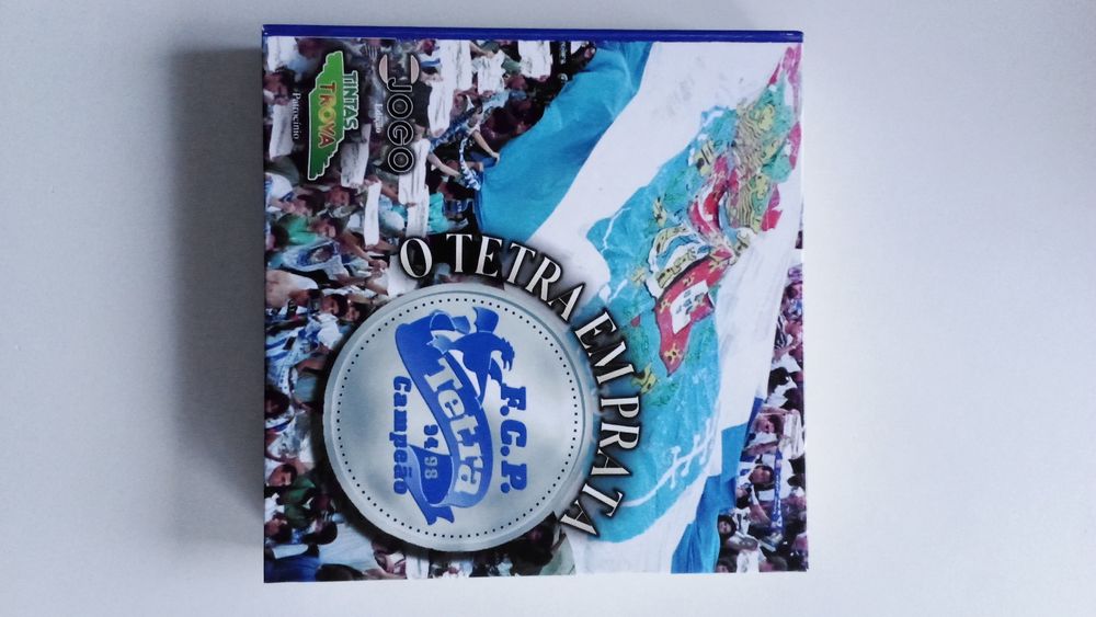 Prata conjunto de moedas comemorativas do Tetra do FCP