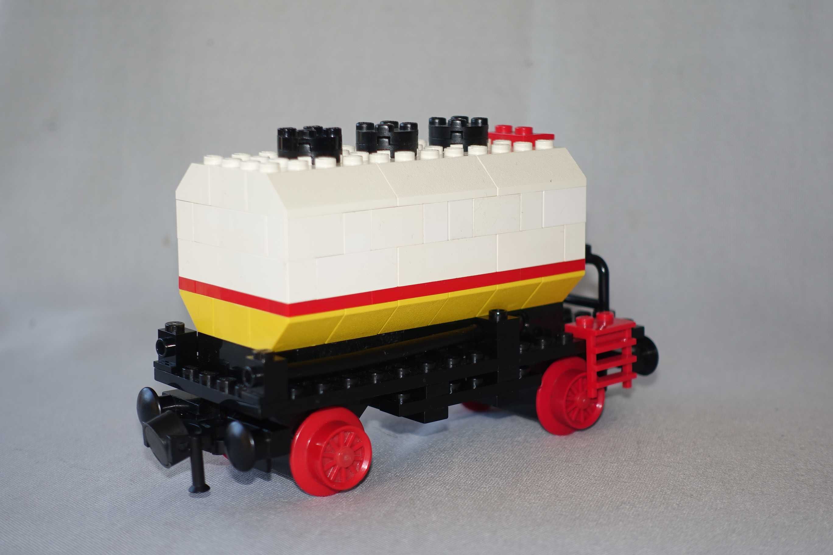 LEGO train cysterna 7816 Shell Tanker z 1980 + GRATIS wagon i wysyłka