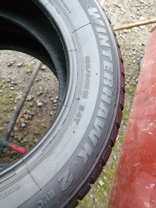 185/60/15 R15 Firestone WINTERHAWK 2 evo 2шт ціна за 1шт зима шини