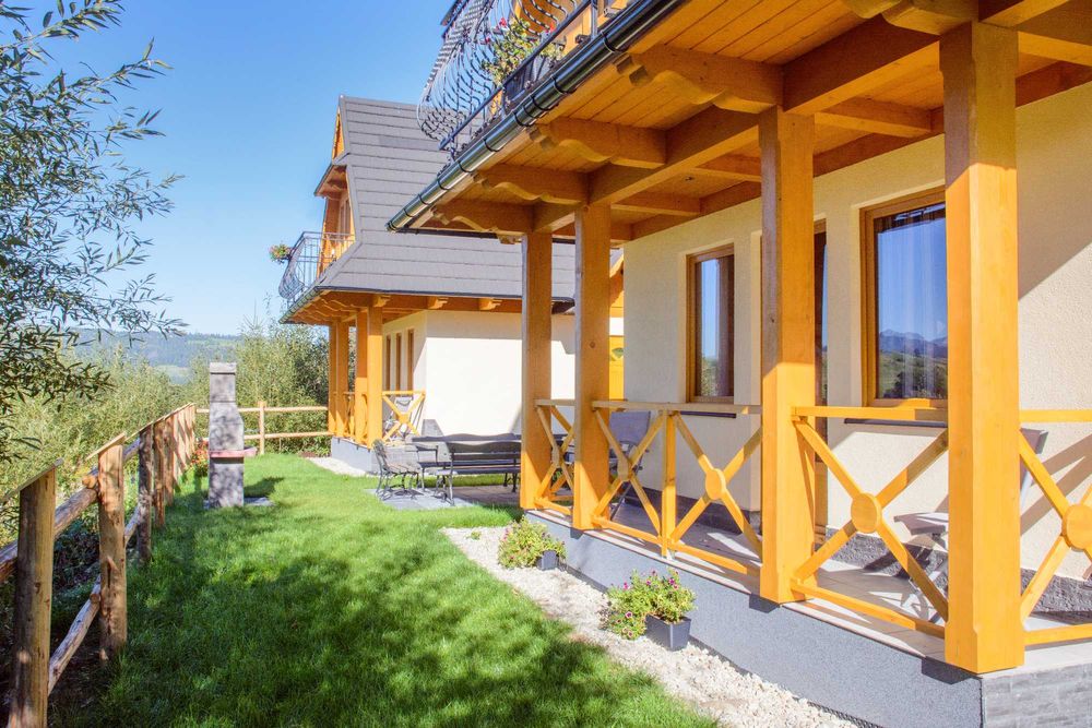 Domek dla 7 osób Zakopane z widokiem na całą panoramę Tatr