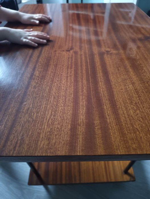 Stół stolik  PRL wysoki połysk oryginalny stan