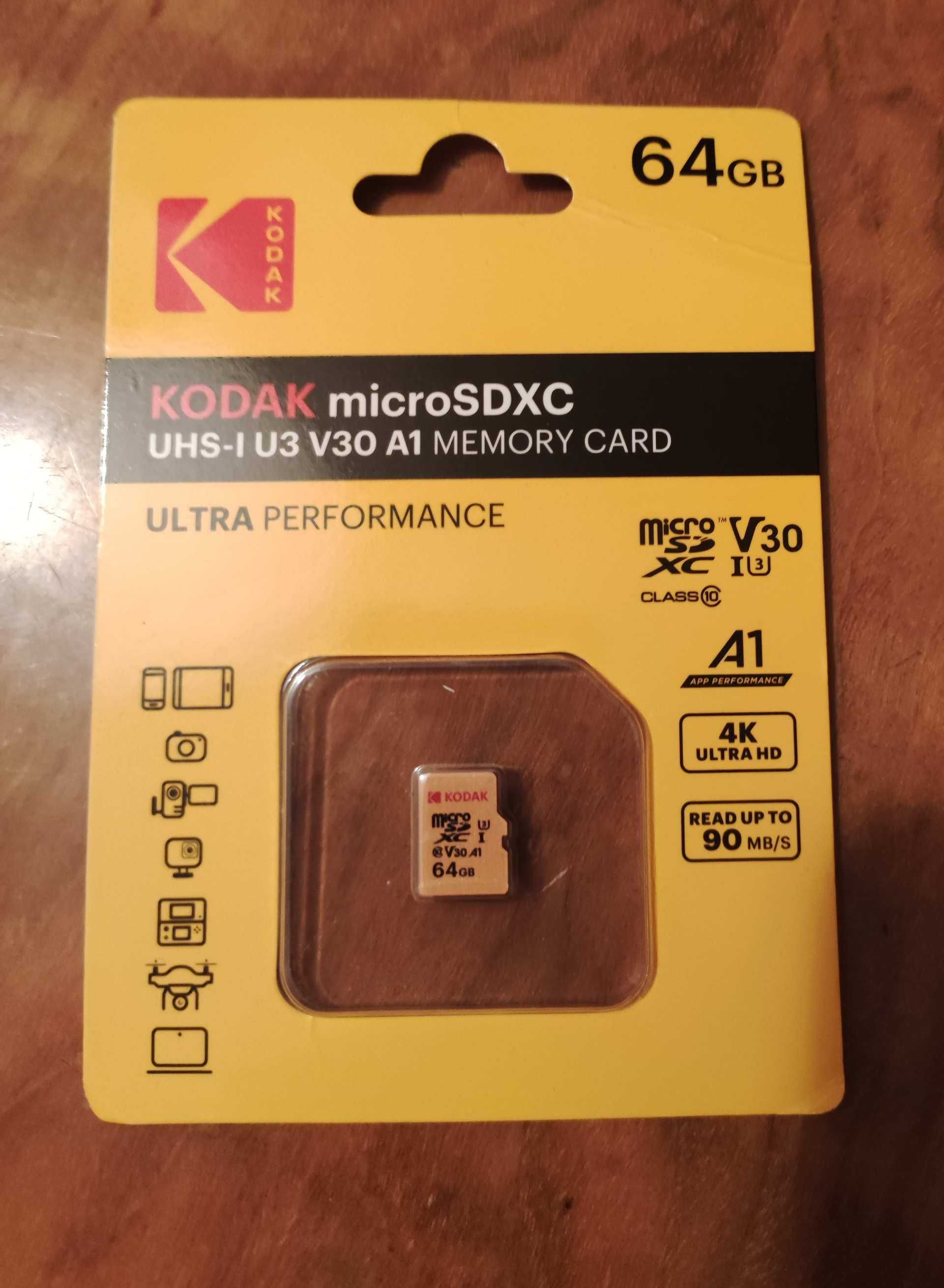 Картка пам'яті Kodak 64 Гб.