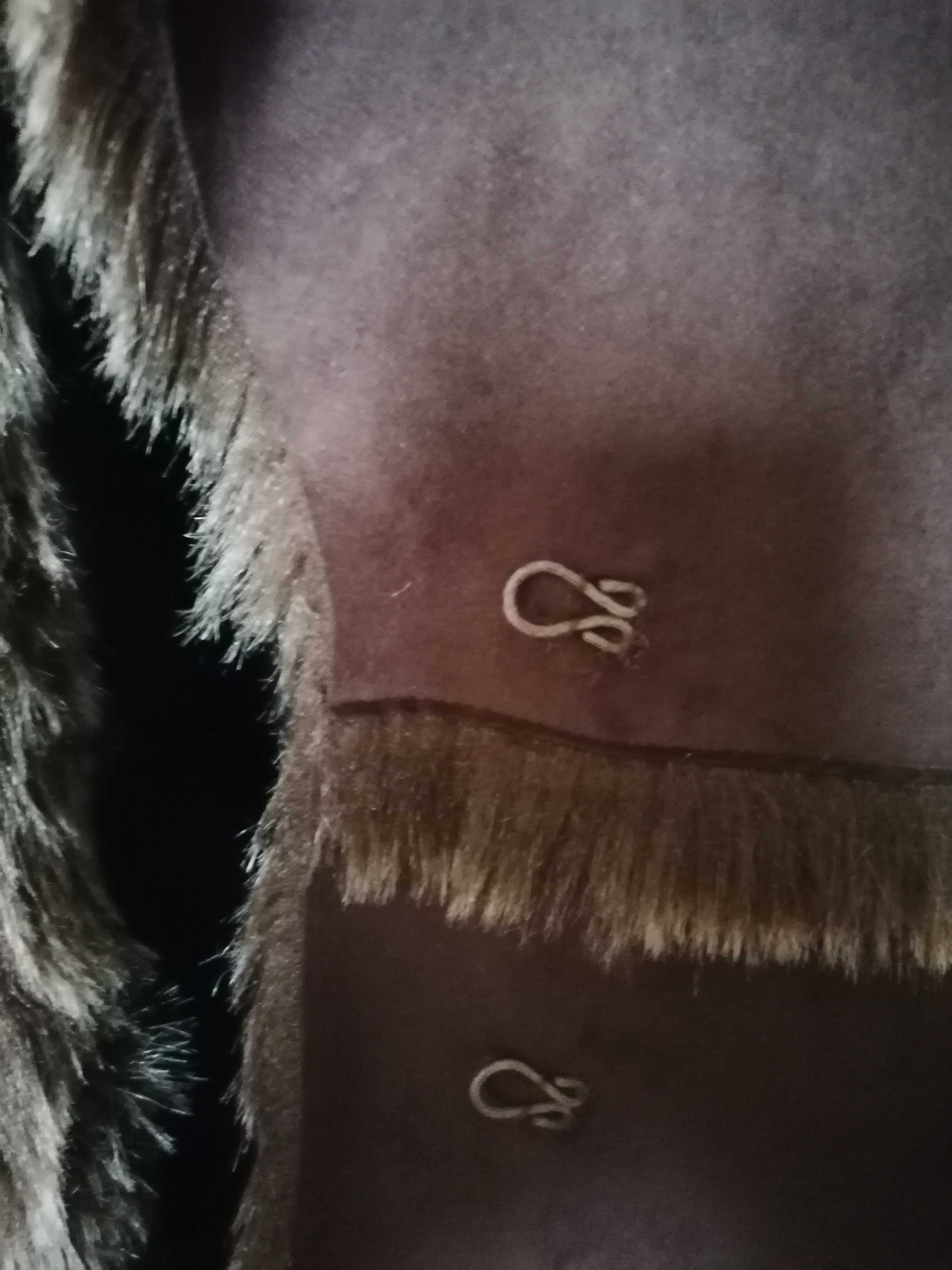 Kurtka boho futrzak