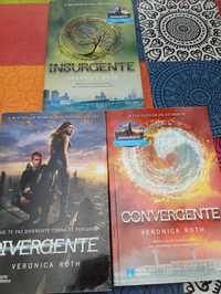 Vendo três livros em muito bom estado da autora Veronica Roth