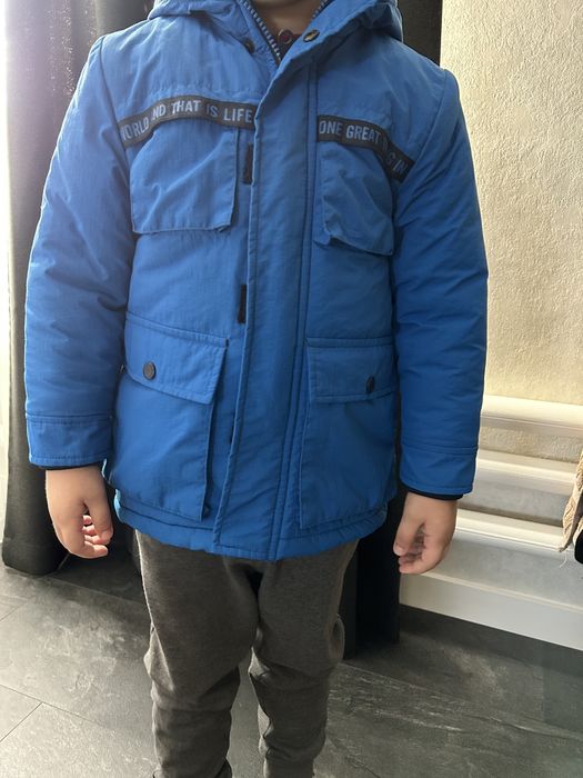 Дитяча зимова куртка 4-5 років, 104-110 см