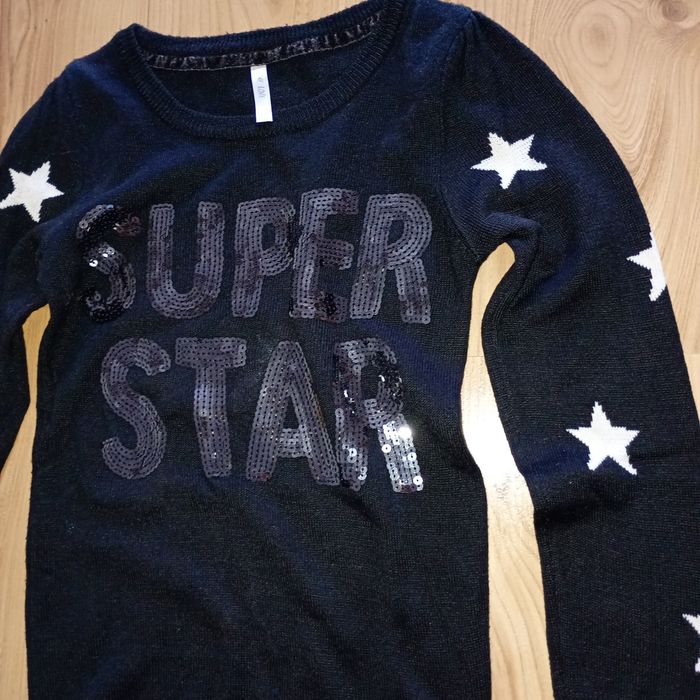 Dłuższy sweterek 128