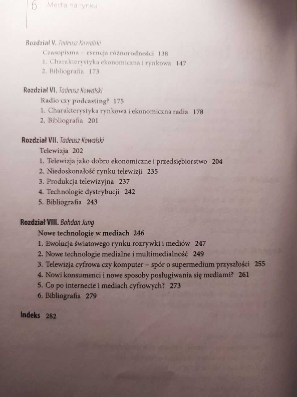 Media na rynku. Tadeusz Kowalski