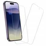 Szkło Hartowane Ochronne Do iPhone 14 Pro Twardość 9H Zestaw 2 Sztuk