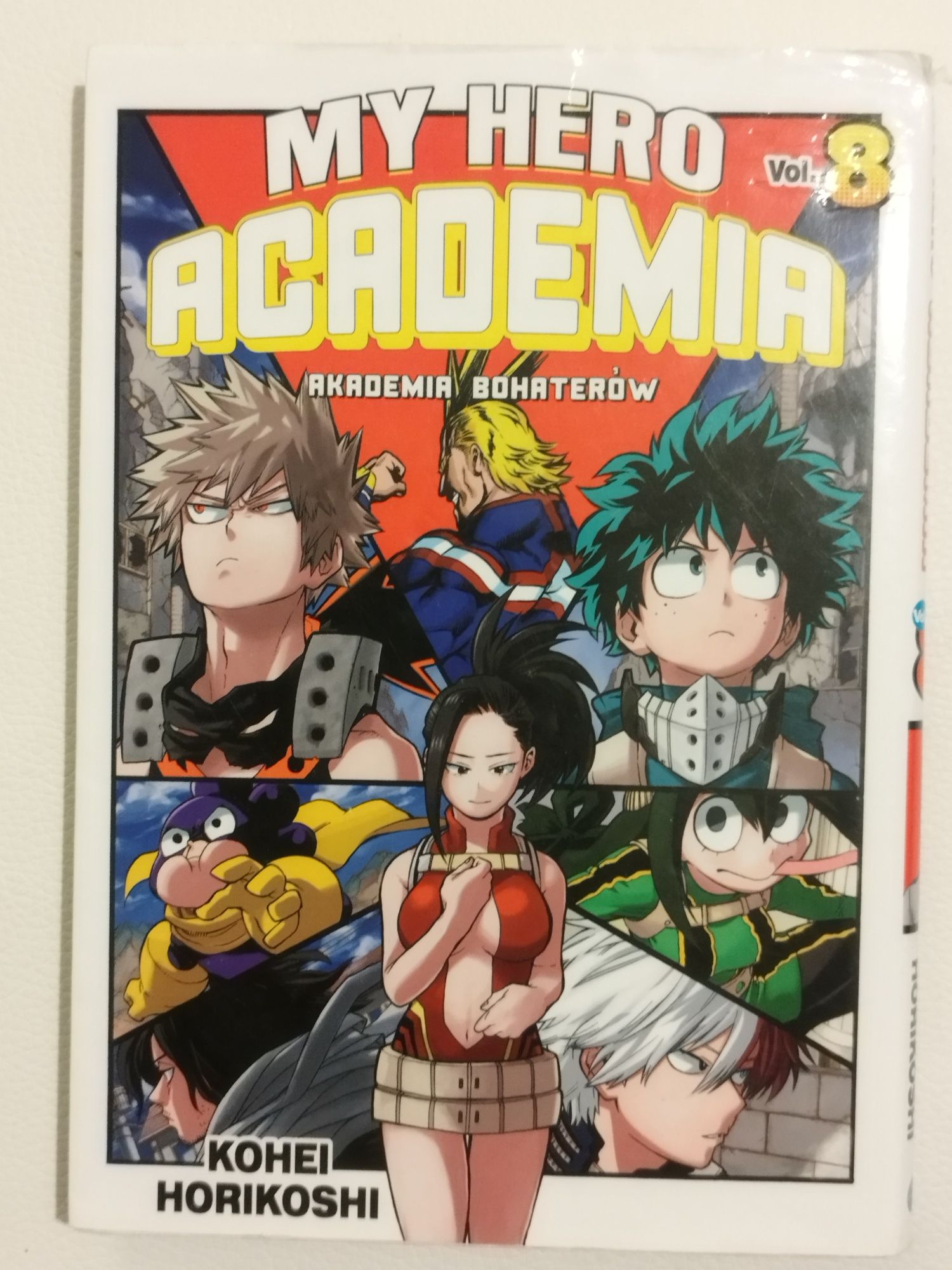 My Hero Academia 8 - manga - Akademia Bohaterów