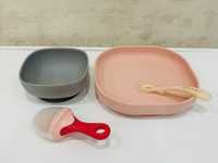 Набір силіконового посуду дитячий посуд Beaba Babycook Ніблер boon