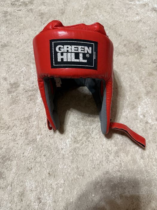 Червоний шльом GREEN HILL