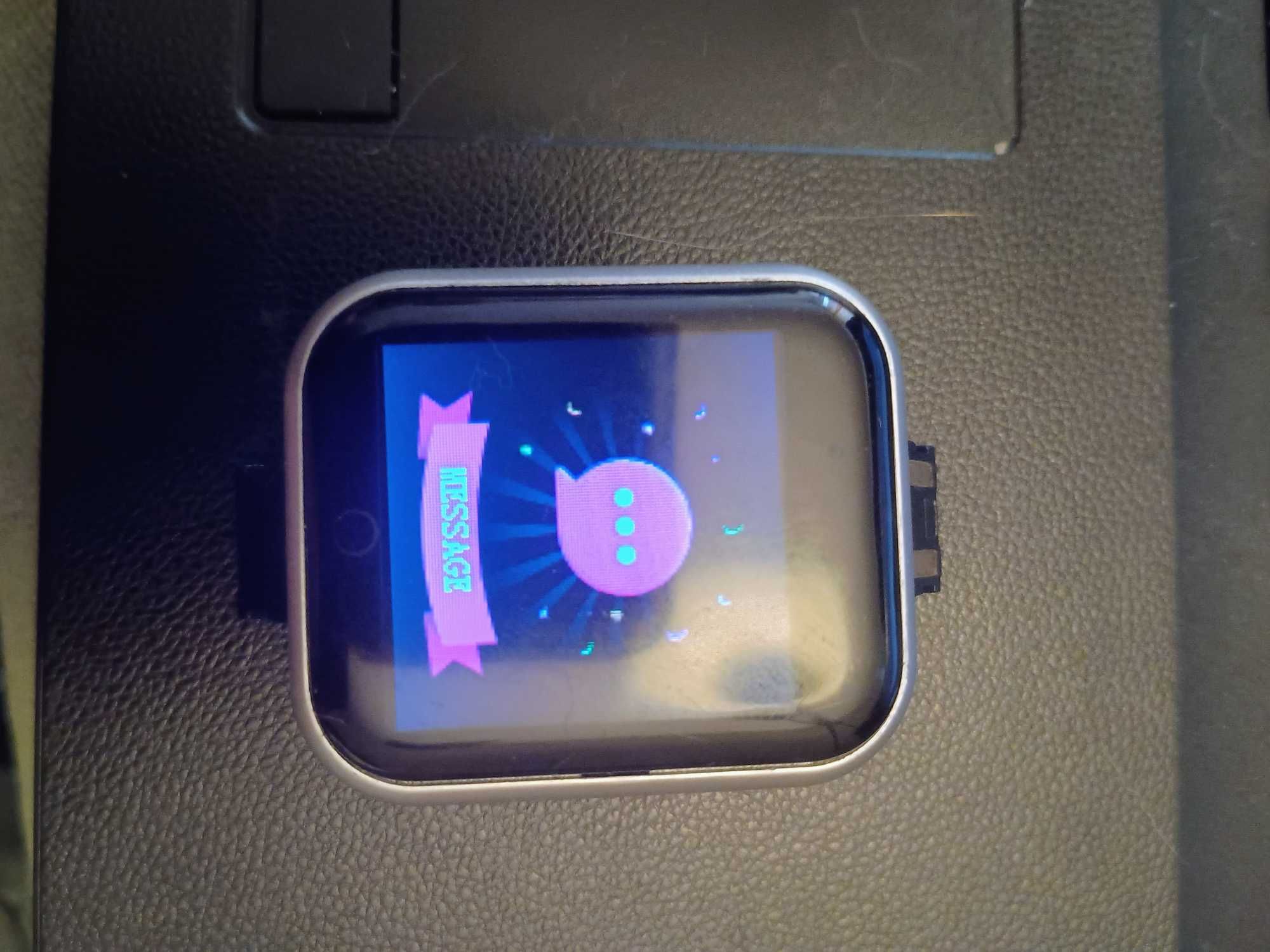 Smartwatch  zegarek kroki tętno wiadomości inne