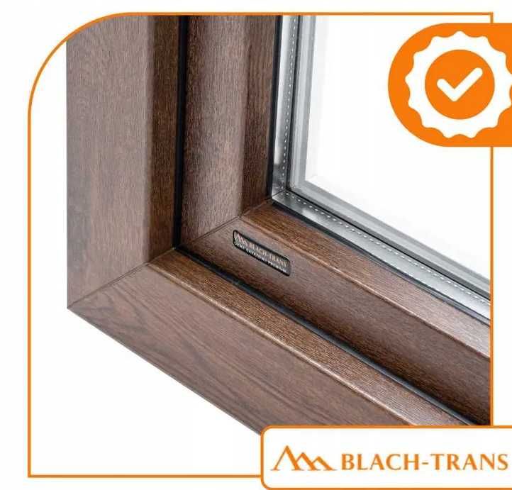 Okno PCV 150x50 Gospodarcze Piwniczne Garażowe 1500x500 Kolor