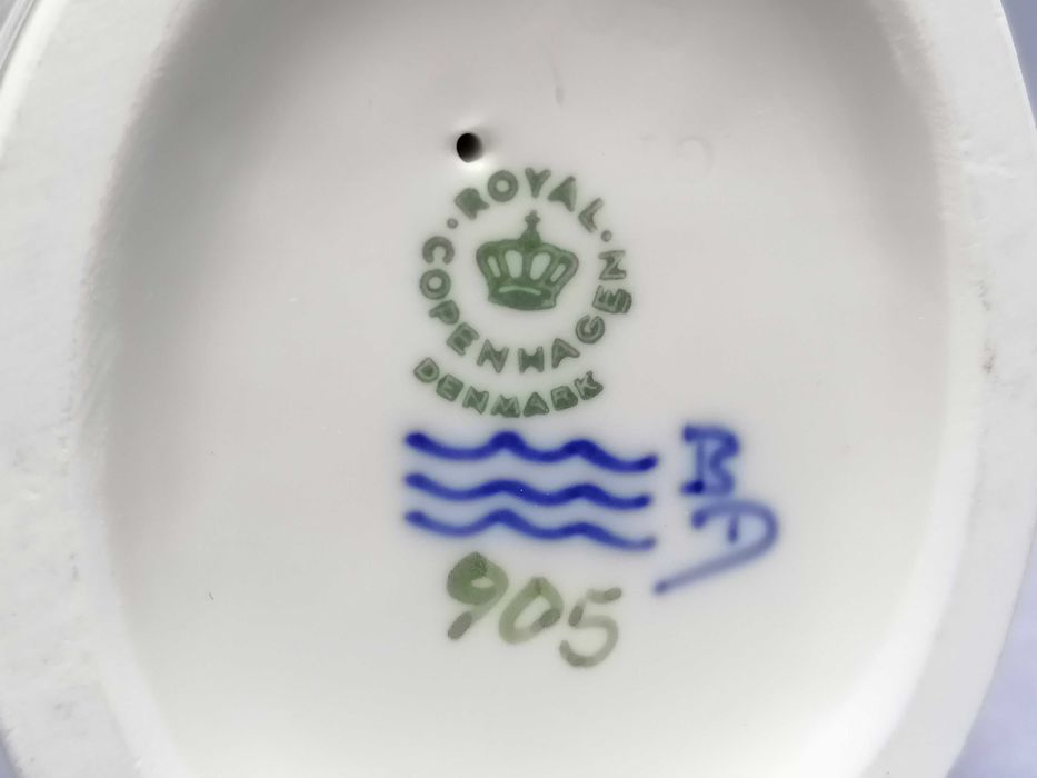 Chłopiec z kijkiem, figurka Royal Copenhagen, proj.Ch. Thomsen